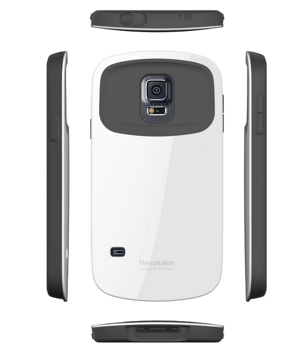 iFace Revolution Galaxy S5 Case Cover Dual Layer Bumper Protection white
